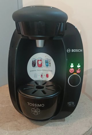Cafetera Tassimo Bosch Negra