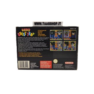 Kirby's Ghost Trap SNES PAL
