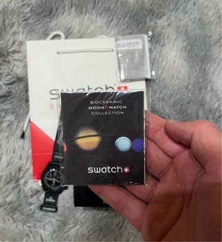 Omega x Swatch Misión a la Luna Negra