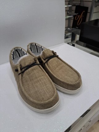 Scarpe uomo ingegnere tela kaki tg.43