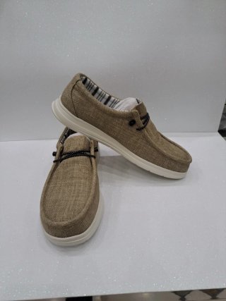 Scarpe uomo ingegnere tela kaki tg.43