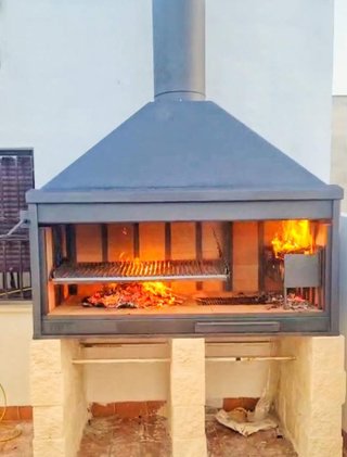 Barbacoa Parrilla chimeneas