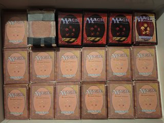 Cajas mazos sobres instrucciones Magic y más CCG