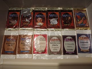 Cajas mazos sobres instrucciones Magic y más CCG