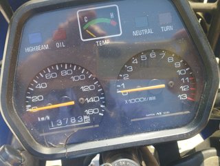 Suzuki RG 125 Sportbike Azul/Blanco