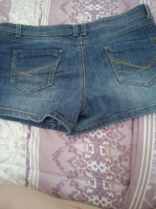Pantalón mini vaquero Denim Life azul