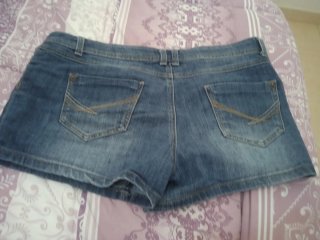 Pantalón mini vaquero Denim Life azul