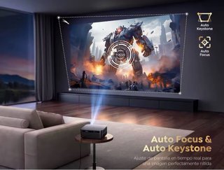 Proyector PUTRIMS Full HD WiFi 6 Google TV