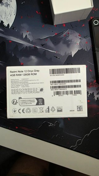 Xiaomi Redmi Note 12 Negro