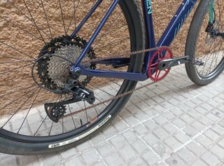 Bicicleta Gravel REVEN Blu/Menta