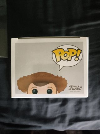 Funko Pop Sheriff Woody Holding Forky Toy Story 4