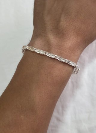 Pulsera de Plata de 18/20 cm / Mujer
