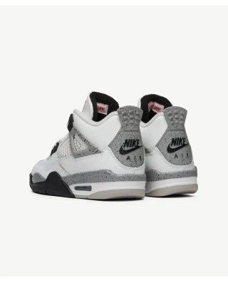 Zapatillas Jordan retro 4 Gris Blanco
