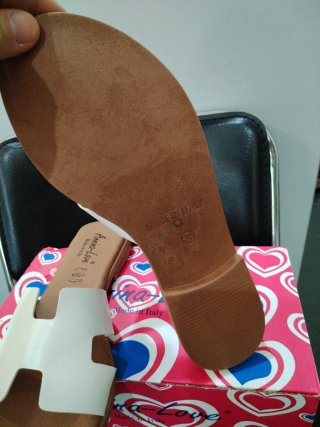 Ciabatte Annina-Love bianche donna n.39