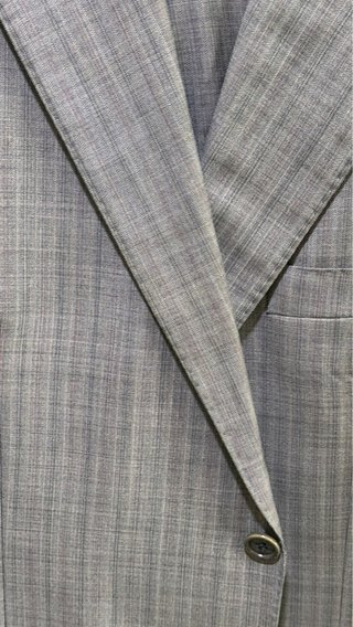 Traje Chaqueta Boss Gris a rayas Talla 56