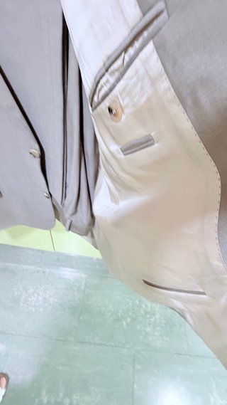 Traje Chaqueta Boss Gris a rayas Talla 56