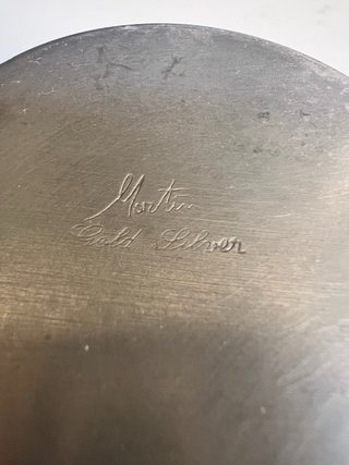 Secchiello porta ghiaccio placcato argento