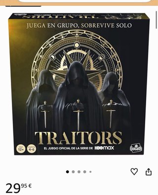 Juego de mesa Traitors Goliath
