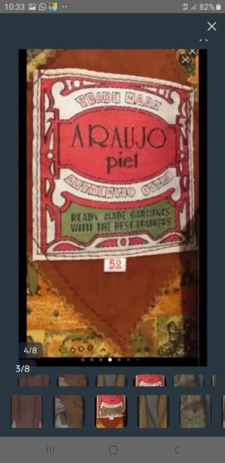 Parka de serraje ARAUJO .piel PELETERÍA