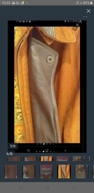 Parka de serraje ARAUJO .piel PELETERÍA