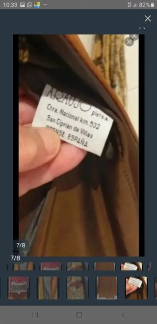 Parka de serraje ARAUJO .piel PELETERÍA