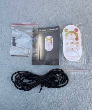 Lámpara LED de Pie para Esquina | Luz Blanca