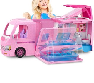 Casa Rodante Barbie Rosa