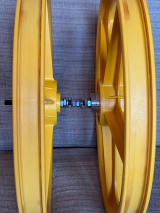 Ruedas Skyway Tuff Wheel II Amarillas