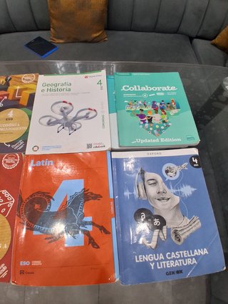 Libros enrique nieto 4 de eso