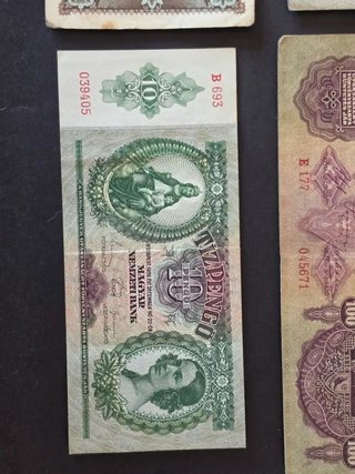 Lote de Billetes Húngaros Antiguos