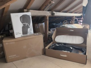 Cochecito CYBEX Platinum Priam Trio Gris