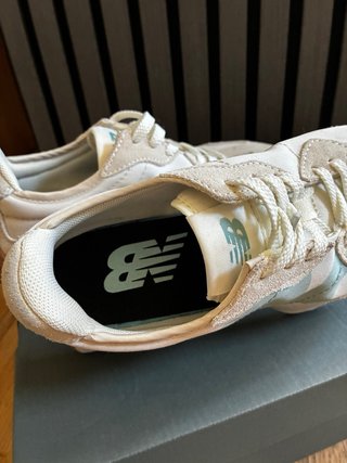 New Balance 327 beige/blu taglia 36.5