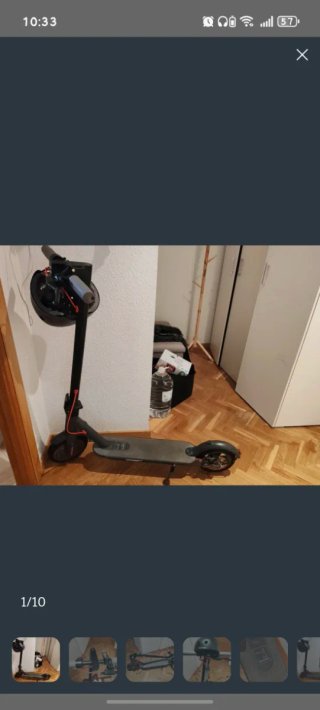Patinete Eléctrico Negro