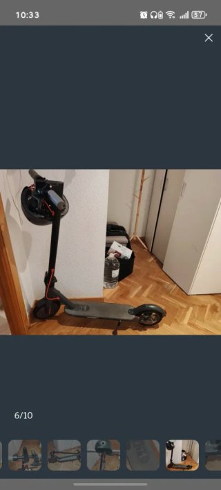 Patinete Eléctrico Negro