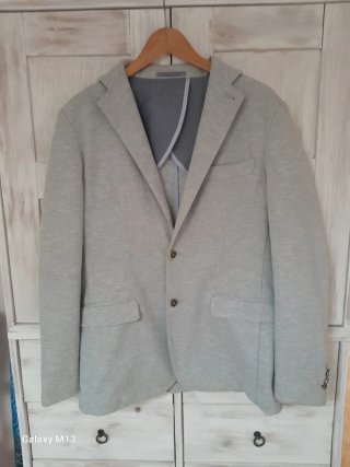 Americana gris hombre informal