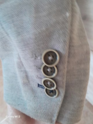Americana gris hombre informal