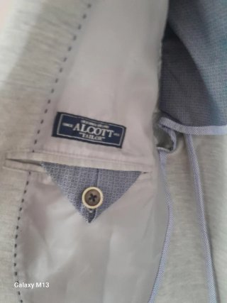 Americana gris hombre informal