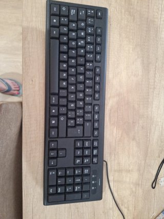 Teclado VIVANCO Negro