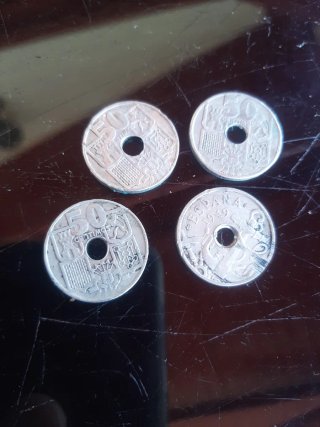 Moneda 50 céntimos 1949