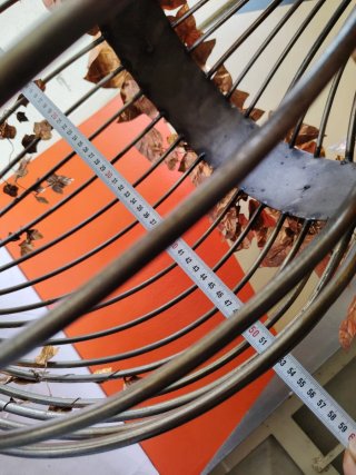 Lampadario Vintage Foglie Rame e ferro