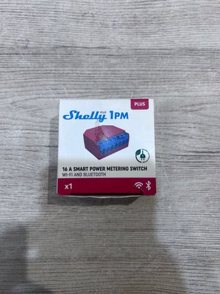 Módulo Interruptor WiFi Bluetooth Shelly Plus 1PM
