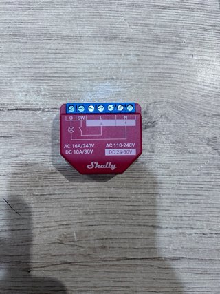 Módulo Interruptor WiFi Bluetooth Shelly Plus 1PM