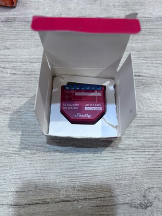 Módulo Interruptor WiFi Bluetooth Shelly Plus 1PM