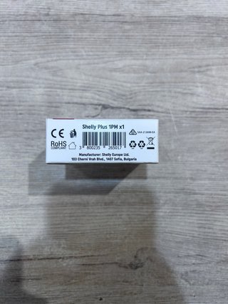 Módulo Interruptor WiFi Bluetooth Shelly Plus 1PM