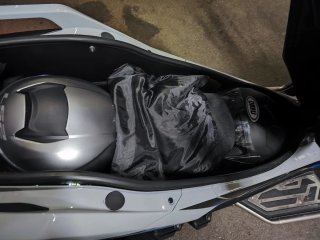 Maxi Scooter Zontes Gris/Azul Automática