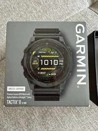 TIENDA - Garmin Tactix 8 51mm AMOLED Zafiro
