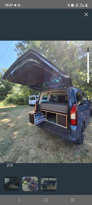 Cama camper completa