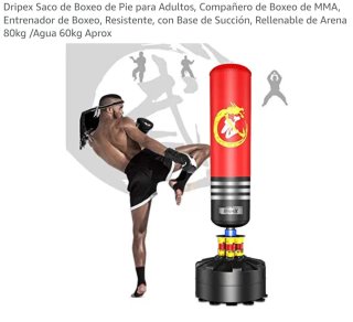 Saco de boxeo de pie
