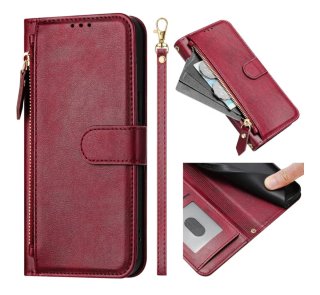 Custodia portafoglio SHIELD per Honor 90 Rossa