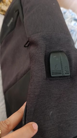 Mochila Xnuoyo Negra y Gris